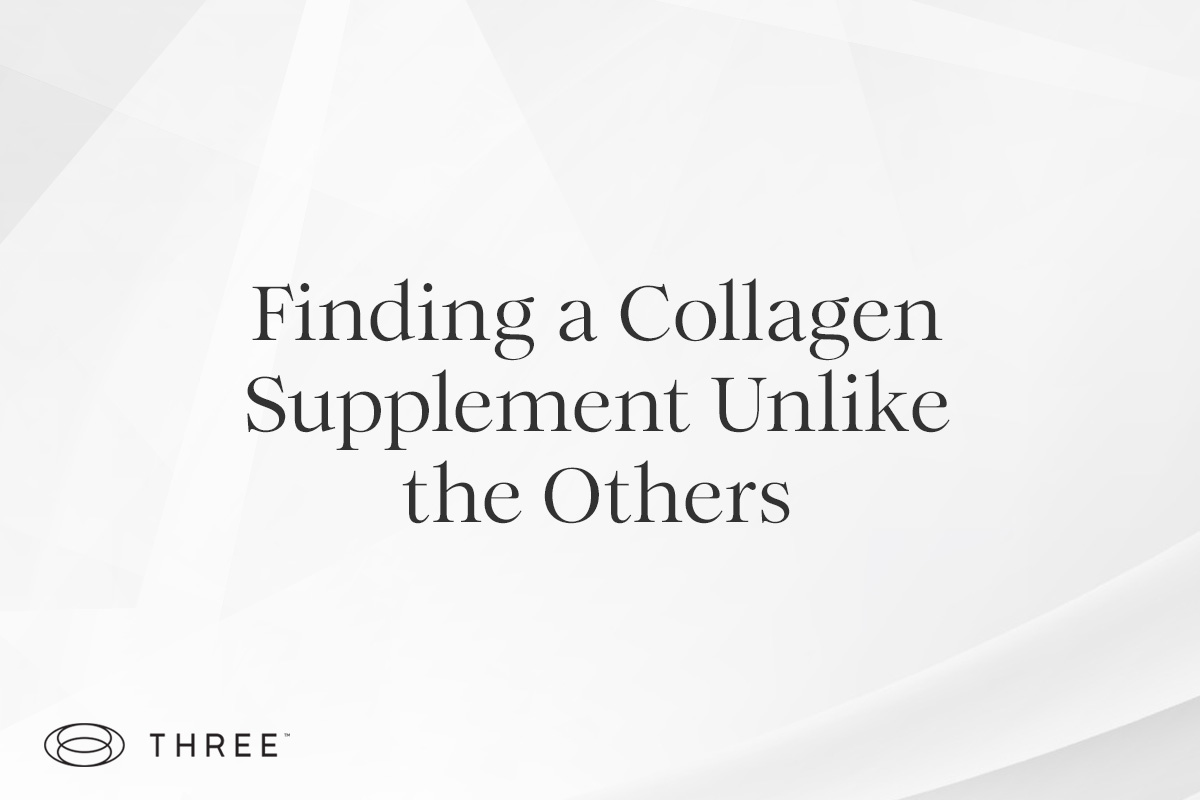 a collagen supplement by three that is better than the others